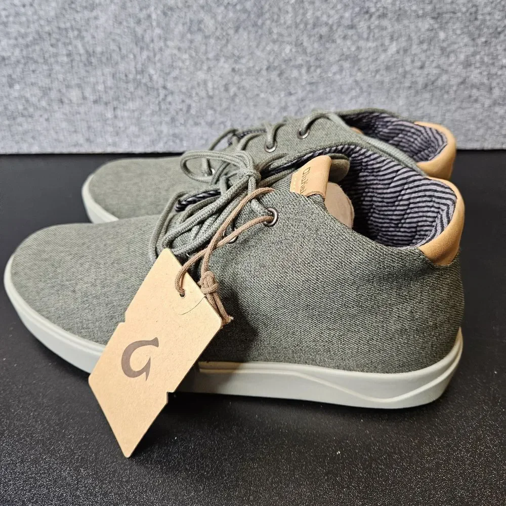 NWT Olukai Men's Nana Hele Wai'apo Mid Top Shoes Size‎ 8 Waterproof Green
